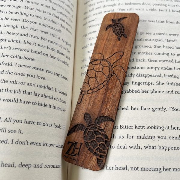 Honu Koa Bookmark