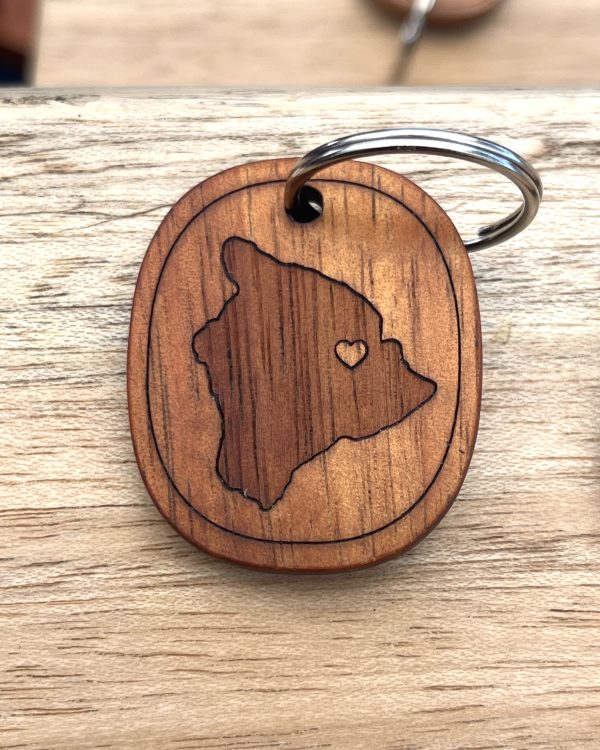 Hilo Town Love Keychain