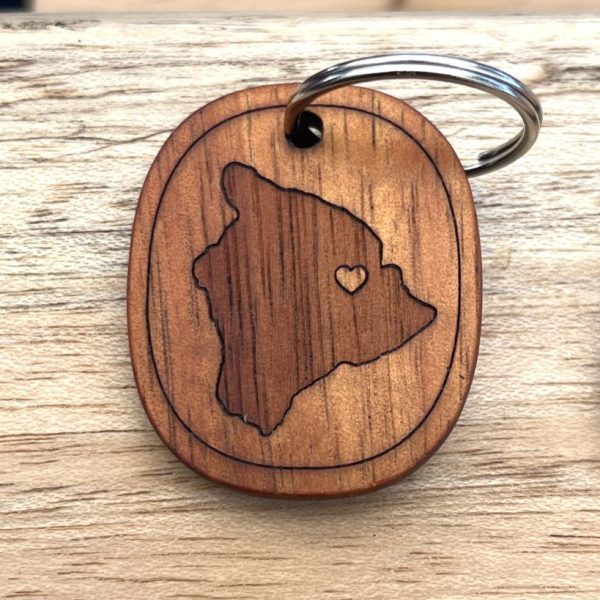 Hilo Town Love Keychain